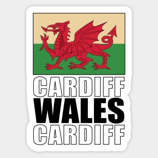 Flag of Welsh Sticker